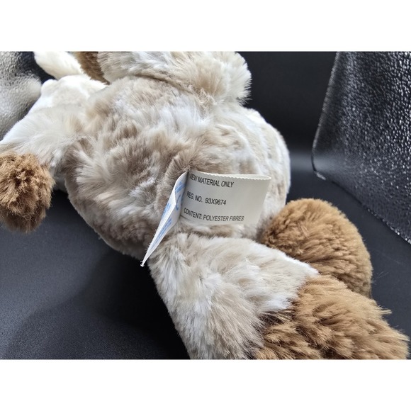 Aurora GIRAFFE Rattle Ebba Loppy Floppy Plush Toy 11" Soft Excellant Condition - Picture 10 of 12